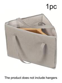 1pc Triangular Design Storage Bag For Approximately 40 Hangers,With Support Pad At The Bottom,Suitable For Home Wardrobe Storage And Hanger Storage - Multicolor - View 13