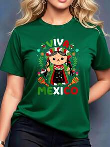 Women T-Shirts - Green - View 1