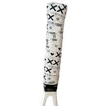 1pc Self-Adhesive Anti-Slip Grip Tape, Suitable For Badminton And Tennis Rackets, Shock-Absorbing Fishing Rod Handle Cover, Artificial Leather Tennis Racket Handle Cover - Black & White (Random Pattern) - Multicolor - View 13