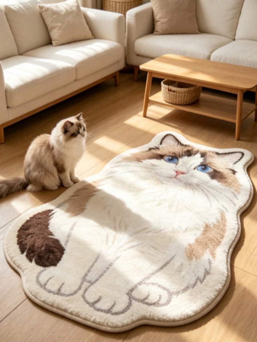 1pc Rollable Bath Mat, Bathroom Rug, Door Mat, Small Carpet, Floor Mat, Home Decor, Area Rug, Outdoor Mat, Bedroom Carpet, Washable Rug - Multicolor 9 - View 1
