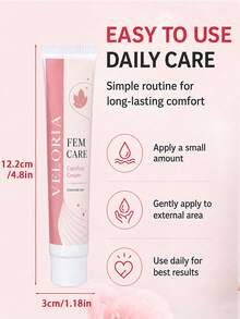 20g Intimate Care Cream, Gentle And Non-Irritating, Odor-Reducing And Soothing, Portable Travel Size, Fast Film-Forming, Quick Absorption, Fresh And Non-Sticky, Random Packaging - Feminine Hygiene Cream - View 2