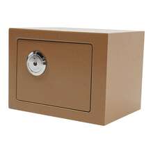 YUNRUX Small Cash Box With Deposit Slot, Money Safe, Cash Safe For Cabinets, Security For Home And Office - C - 查看 6