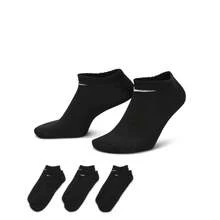 Nike 中性款 NK EVERYDAY LTWT NS 短襪 3雙裝超值組合 SX7678-010 - 黑色 - 查看 7