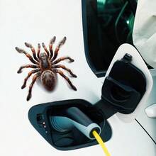 1Pc Tarantula Car Decal Sticker, Auto Vinyl Stickers For Cars, Creative Fake Spider Car Stickers For Rear Window, Trunk, Bumper, Motorcycle & Laptop - A - View 7
