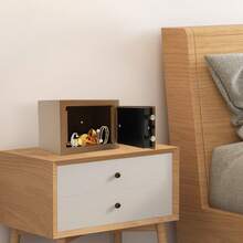 YUNRUX Small Cash Box With Deposit Slot, Money Safe, Cash Safe For Cabinets, Security For Home And Office - C - 查看 11