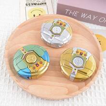 1pc New Hot-Selling Mecha 2-In-1 Transforming Robot Finger Spinner DIY Transformable Stress Relief Rotating Spinner Toy For Boys And Girls - Interactive - Must-Have For Making Friends - Home - Hot-Selling - Popular - Gift For Boyfriend/Girlfriend - Birthday Gift - Party - Boys And Girls - Perfect Gift - Gift - Multicolor - View 9
