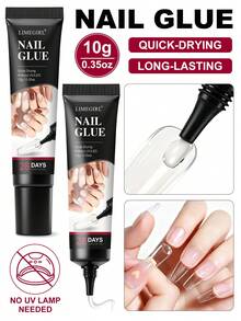 LIMEGIRL Quick Dry Semi-Solid Gel Nail Glue 10g, Super Strong Adhesion, No UV Lamp Required, Long-Lasting, Suitable For Press-On Nails And Acrylic False Nails - 10g - View 1