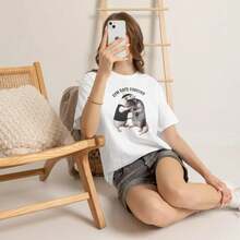 Women T-Shirts - 白色 - 查看 2