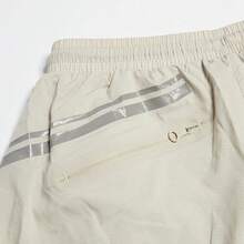 Adidas Women's Lightweight Comfortable Running Sports Drawstring Casual Straight Leg Shorts II3239 - Off-white - View 5