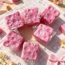 Juguete Squishy de Cubo de Queso Rosa Suave & Masticable con Rebote Lento Elástico, Juguete de Mano Anti-Estrés con Rebote Estable para Oficina, Aula, Tiempo de Descanso, Regalo Práctico para Fiestas de Temporada y Vacaciones - Multicolor - Ver 6