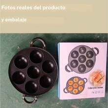 Oktopus-Kugelform mit 7 Hohlräumen, antihaftbeschichtete Kuchenform (1 Stück), multifunktionale Backform, langlebige Küchenutensilien für den Heimgebrauch. - Übersicht 3