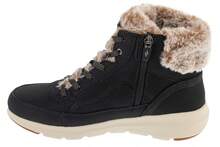 Skechers Glacial Ultra - Mountain Muse - Black Womens Winter Shoes - Black - View 2