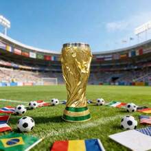 FIFA Hercules Cup Shaped Beer Mug, 3D Embossed Replica, Bar Watching Party Living Room Desktop Decor, Sports Atmosphere Decoration, Football Fan Gift, Exquisite Design With Strong Visual Appeal - Multicolor - View 3