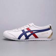 Onitsuka Tiger Women Casual Athletic Shoes - 白藍金 - 查看 3