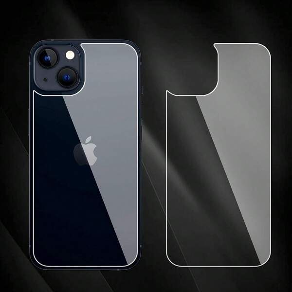 Siminsy 2 Pack Back Screen Protector For IPhone 13 [6.1 Inch], Back Tempered Glass Protector, Anti-Scratch, Bare-Phone Touch Feeling For IPhone 13