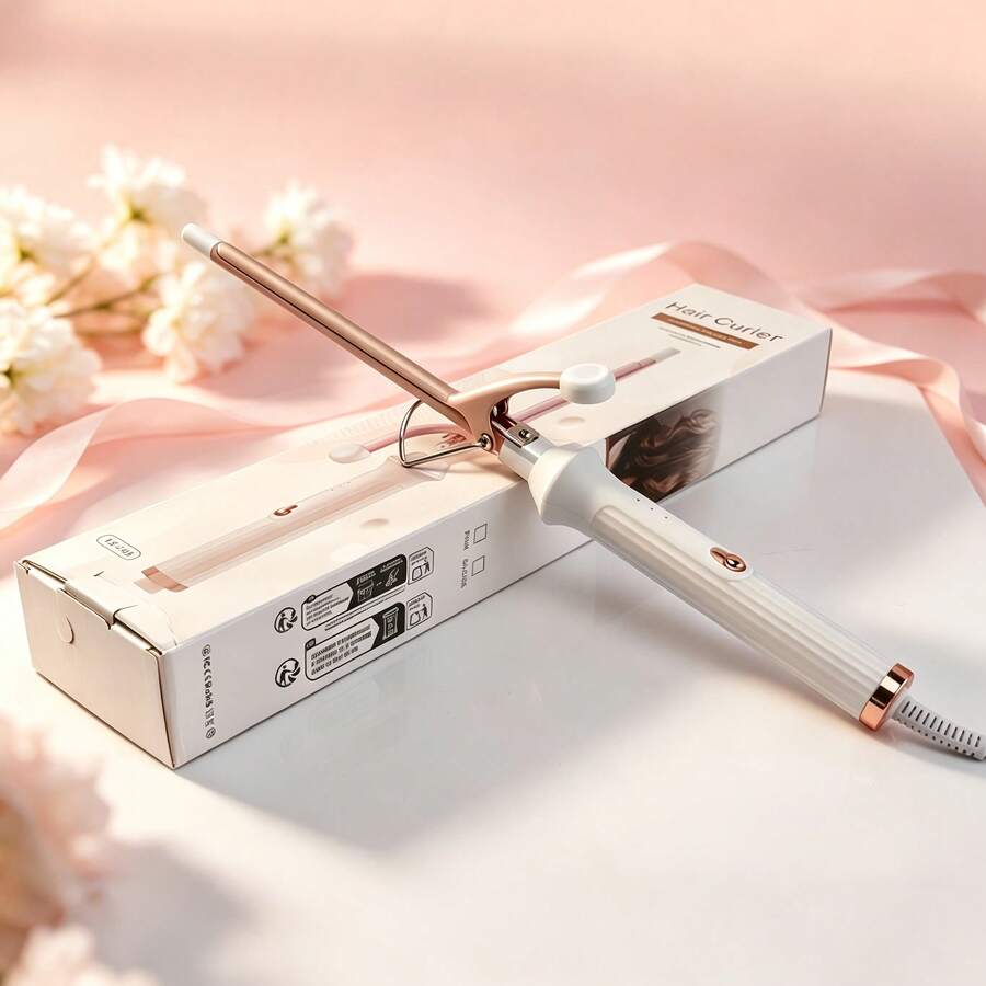 9mm 超纖薄陶瓷捲髮棒 蓬鬆羊毛捲造型工具 - 查看 1