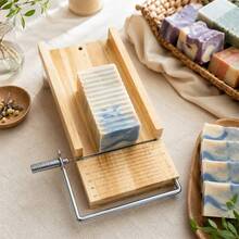 Wooden Soap Cutter With Stainless Steel Wire, Handmade Soap Cutting Tool, Wooden Soap Slicer For Cold Process Soap, DIY Soap Making Supplies - Wooden Soap Cutter - View 5