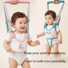 Arnés de Caminar de Dibujos Animados para Bebé, Anti-Pellizco para Bebé que Aprende a Caminar, de Pie y Anti-Caída, Cuerda de Tracción de Protección para Niños, Uso Todo el Año, Esencial para Bebé que Aprende a Caminar - Multicolor - Ver 7
