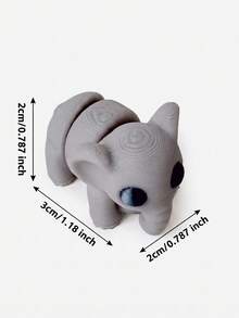 Caja sorpresa de animales del bosque articulados impresos en 3D, mini figuras móviles de dinosaurio, panda, elefante, rana, camaleón y oruga, juguetes coleccionables lindos para alivio del estrés sensorial, recuerdos educativos para fiestas para niños y niñas, útiles escolares - Multicolor - Ver 7