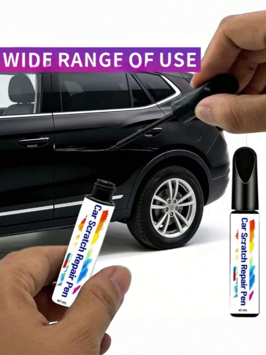 Car Scratch Repair Paint, Car Body Paint Repair Pen, Suitable For Car, Motorcycle And Other Vehicle Body Scratch Repair, Car Body Repair Spray Paint Masking Tool - Multicolor - View 1