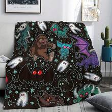 Sofa Blankets, Throw Blankets & Nap Blankets - Black and White - View 1