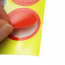 5/15pcs 8-Inch Outdoor Archery Splatter Target Paper, Shooting Practice And Competition Equipment - Yellow - View 9
