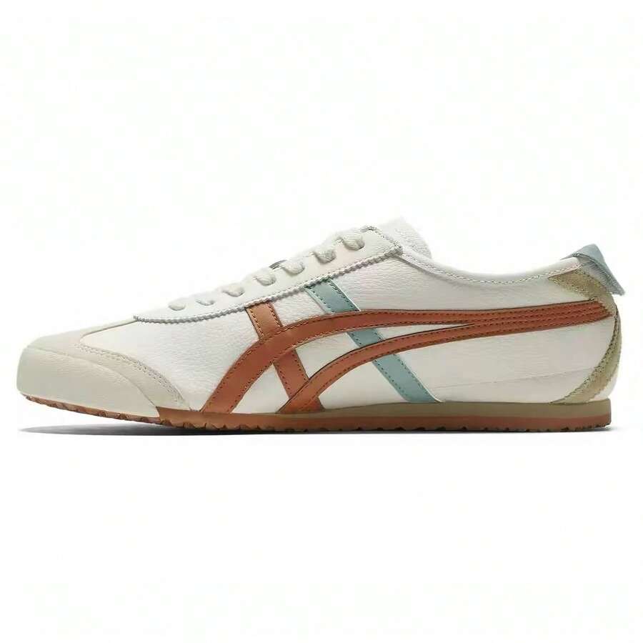 Onitsuka Tiger Women Casual Athletic Shoes - 白橙米 - 查看 1