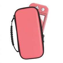 Funda de almacenamiento compatible con Switch2/Switch OLED/Switch/Switch Lite/Switch 2 Fundas protectoras - Rosa melocotón - Ver 1