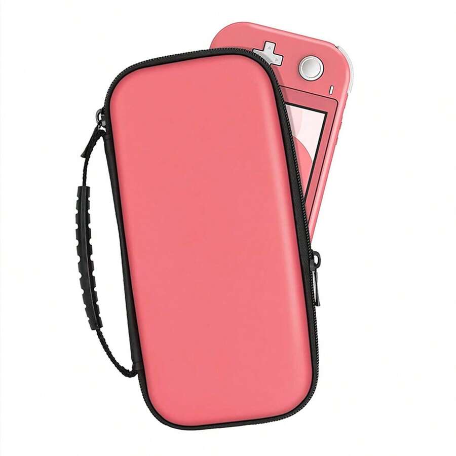 Funda de almacenamiento compatible con Switch2/Switch OLED/Switch/Switch Lite/Switch 2 Fundas protectoras - Rosa melocotón - Ver 1