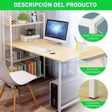 Desk And Chair Set - Beige - View 7