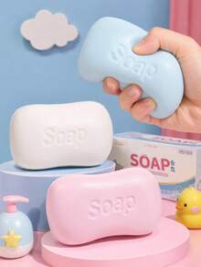 1個脆皮軟黏手工皂球 ASMR 新款皂塊手工球 純手工 聲控紓壓玩具 軟黏膠 批發款軟黏玩具 Boo Basket 填充禮物 1美元脆皮軟黏 紓壓玩具 Fidget Toy 軟黏 > Butter - 彩色 - 查看 9
