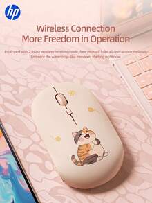 HP Wireless Silent Mouse, Ergonomic Right-Handed Design, 2.4GHz Reliable Connection, Suitable For Desktop And Laptop - View 3
