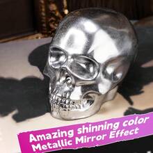 Metallic Mirror Effect Powder, Suitable For Art Painting, Epoxy Resin, Slime, Crafts, Tumblers, Oil Painting Holographic Pigment Powder - Powder - View 9