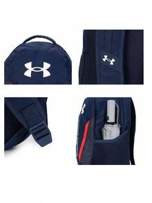Under Armour Unisex Lightweight Outdoor Backpack UA Hustle 6.0 Backpack 2026 Summer New Sports Training Commute Backpack 1384672-412 - Dark Blue - View 5