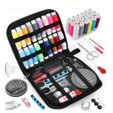 Sewing Kit, Equipped With Full Set Of Sewing Accessories. Portable Emergency Repair Tool Kit, Suitable For Adults, Perfect For Travel And Dorm Use. Includes Spools, Sewing Needles, Scissors And Measuring Tape, Essential Item For Daily Outings. - Sewing Kit - View 2