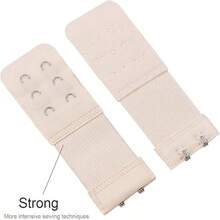 Bra Extender, 2 Hooks 3 Rows, Extended Length, Lingerie Accessory, Elastic, Adjustable, Bra Extender, Bra Extender, Bra Back Hook Sold By Size Fabric Patch Sewing Supplies Crochet Knitting Fabric - Multiple Styles - View 10