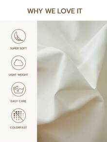 1pc Solid Color 25cm Deep Pocket Fitted Sheet, Soft Breathable Mattress Protector, Suitable For All Bed Sizes, Dorm Home Bedding Decor - White - View 2