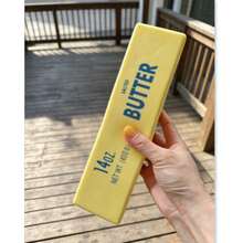 1pc Random Style 22cm Giant Butter Stick, Soft Touch, Warm Texture, Stress Relief, Perfect For Holiday Gifts, Fun And Cute Gifts, Birthday Gifts, Easter Gifts, Halloween Gifts, Christmas Gifts, Party Gifts, Squishy, Squishy Toys, Squishy Stress Toy, Dumpling Squish, Toys For Adults Women - Butter Sticks - View 13