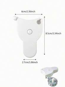 1pc Automatic Measuring Tape, Can Measure Body Leg Circumference, Waist Circumference, Chest Circumference, Multi-Function Portable Soft Tape, Travel Gift, Convenient To Carry - Measuring Tape - View 9
