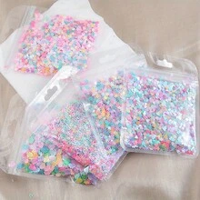 20G Dreamy Candy Color Five-Pointed Star/Heart/Snowflake/Rabbit Shaped Sequins For DIY Drip Glue Resin Filling Material, DIY Sequin Decoration, Jewelry Making Parts - Multicolor - View 8