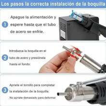 Estación Soldadora Pencil+Gun  8586w Cautín Aire Caliente - Tipo de Enchufe A USA (110-127V) - Ver 7