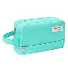 1 pieza Estuche para lápices de gran capacidad y multifunción para estudiantes, bolsa portátil de gran tamaño para bolígrafos, caja de almacenamiento, regalo de vuelta a la escuela, primer día de escuela - Multicolor - Ver 6