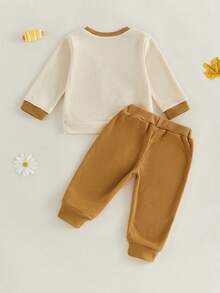 Newborn Baby Sweatshirts - Khaki - View 7