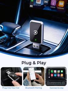 REMAX Adaptador inalámbrico CarPlay & Android Auto - Enchufe directo - Ver 6
