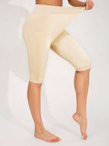 Spring/Summer Fashion Elegant Women's Minimalist Black Short Tight Leggings, Daily Commute Outing Base Layer Socks, Casual Sports Walking Bermuda Pants, Fitness Training Running Pants, High Elasticity Soft Comfortable Squatting Gymnastics Shaping Butt-Lifting Yoga Pants, Outdoor Vacation - Multicolor - View 40