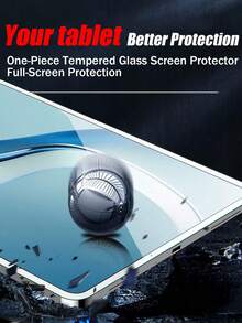 Gorilla Hero 1pc, High Hardness Upgraded Tempered Glass Screen Protector, Compatible With Tablet Series, High Definition High Transparency Optical Grade Design, Fully Restore Original Screen Clarity, Bright And Soft Display, Compatible With IPad Pro 13(M4)2024(13-Inch)/ Air 13-Inch(2024/2025/2026)/ 11 2025(11-Inch)/ Air 11-Inch(2024/2025/S026)/ Mini4/5/6/7/ Pro 11 2018(11-Inch) And Other Series - Clear - View 8