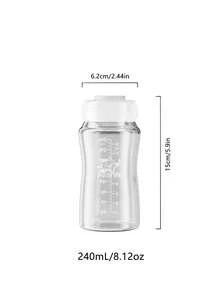 1pc Baby Wide Mouth Glass Storage Bottle Breast Milk Collector, Milk Preservation Bottle, Breast Pump Storage Container With Silicone Lid - Multicolor - View 10
