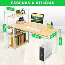 Desk And Chair Set - Beige - View 5