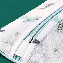 Premium Alpaca Mesh Laundry Bags With Durable Zipper - Ideal For Clothing Care & Storage , Storage Bags For Clothes - Multicolor - View 4