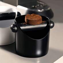 Italian Style Coffee Grounds Collection Box, Suitable For Semi-Automatic Coffee Machine Coffee Grounds Box, Compact Round Drawer - Portable Design, Suitable For Home Baristas And Coffee Shops. Back To School Essential - Multicolor - View 7